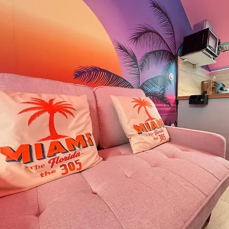 - Miami Vice - Proche Avenue De Champagne Apartment