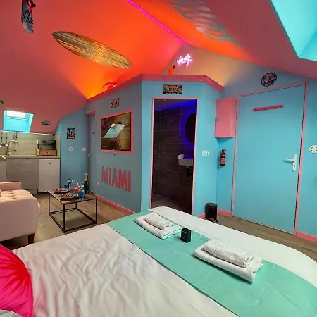 - Miami Vice - Proche Avenue De Champagne Apartment Épernay